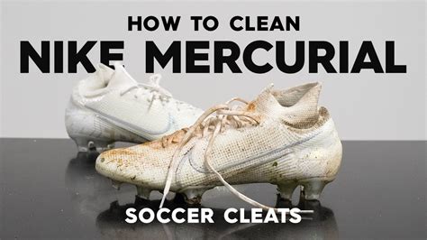 soccer cleat mud cleaner|how to clean white cleats.